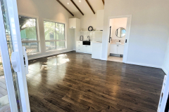 timber flooring open plan