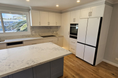 new marble kitchen