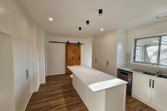 kitchen bench barn door