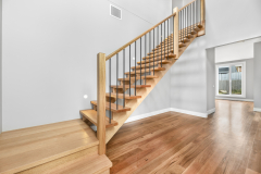 hardwood flooring & staircase