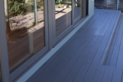 sliding door deck