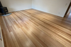 timber polished floor